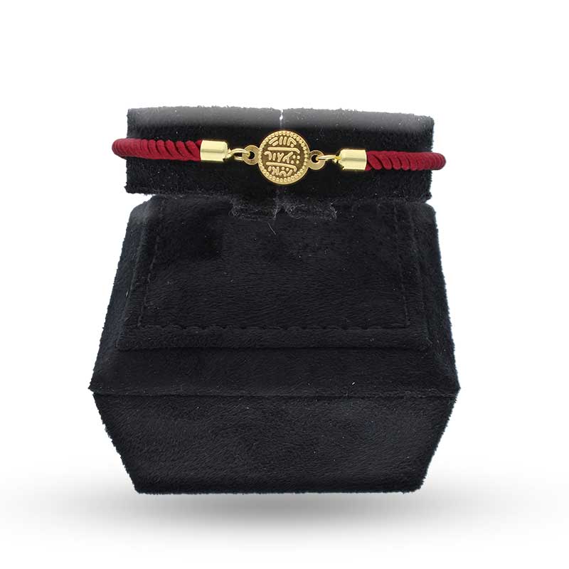 Gold Coin String Bracelet 21KT - FKJBRL21KU6582