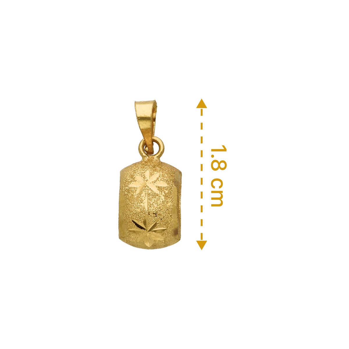 Gold Pendant 18KT - FKJPND18KU6291