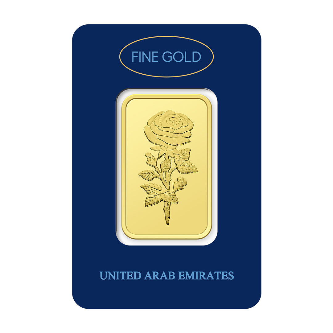 Dubai 1 Ounce Pure 999.9 Fine Gold Bar - FKJGBR24K2244