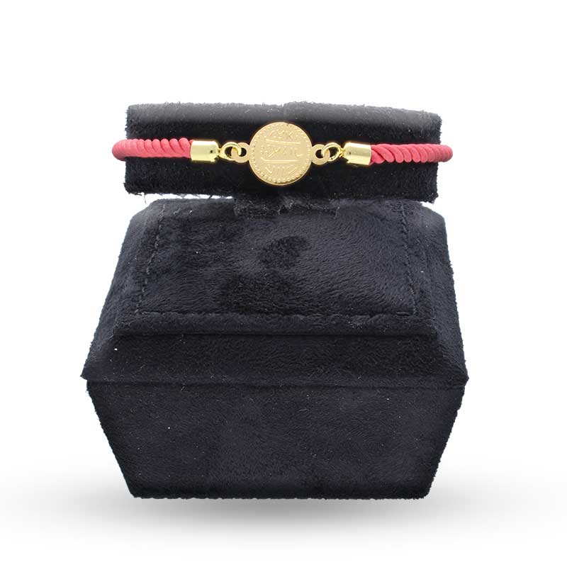 Gold Coin String Bracelet 21KT - FKJBRL21KU1082