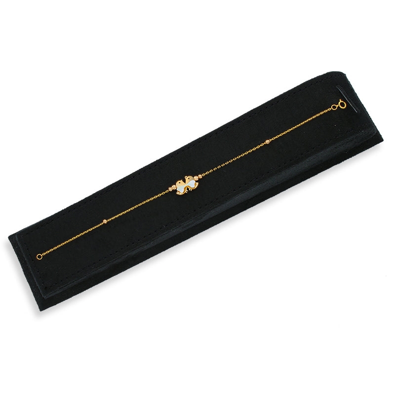 Gold Love Birds Bracelet 21KT - FKJBRL21KU6060