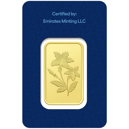 Emirates Minting 100 Grams 999.9 Purity Gold Bar - FKJGBR24K2259
