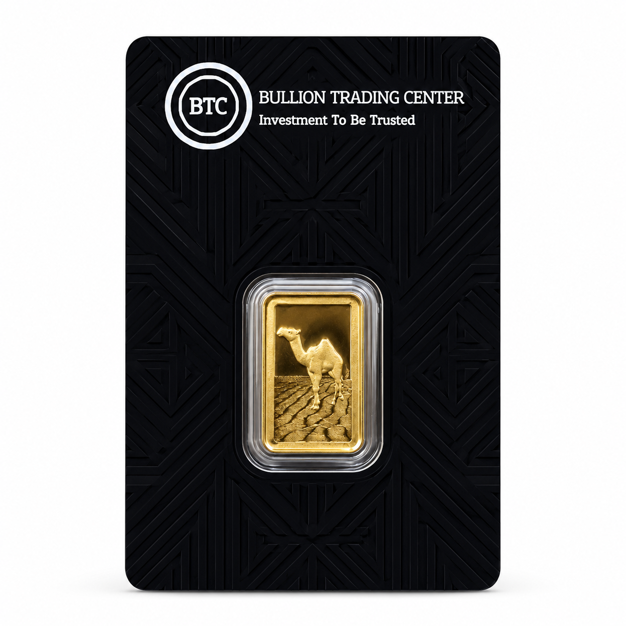 BTC 5 Grams Camel Gold Bar - FKJGBR24K7034