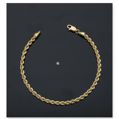 Gold Rope Bracelet 18KT - FKJBRL18KU6124