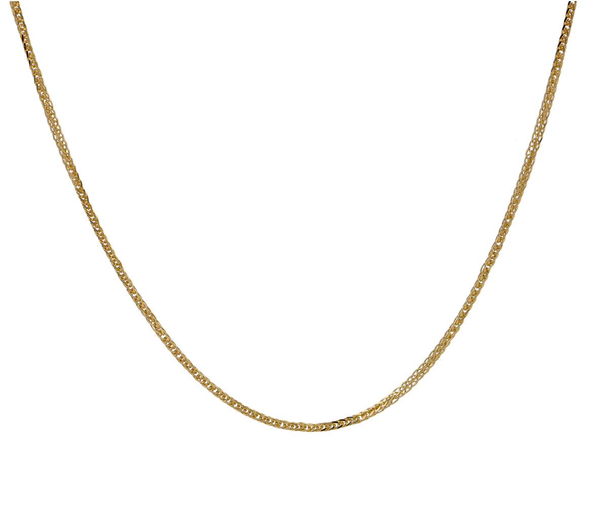 Gold 18 Inches Chain in 18KT - FKJCN18KU6309
