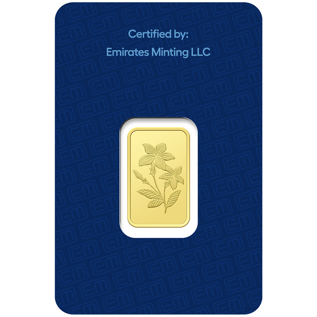 Emirates Minting 2.5 Grams 999.9 Purity Gold Bar - FKJGBR24K2248