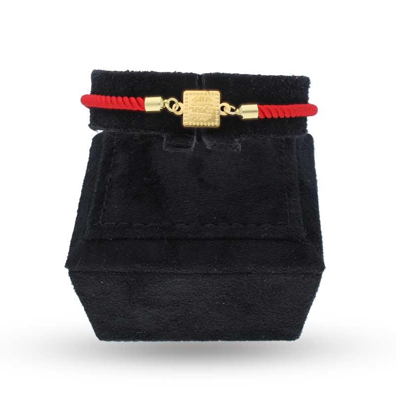 Gold String Bracelet 21KT - FKJBRL21KU6581