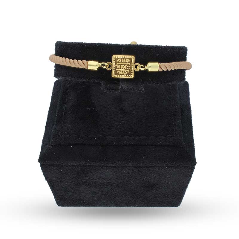 Gold String Bracelet 21KT - FKJBRL21KU6581