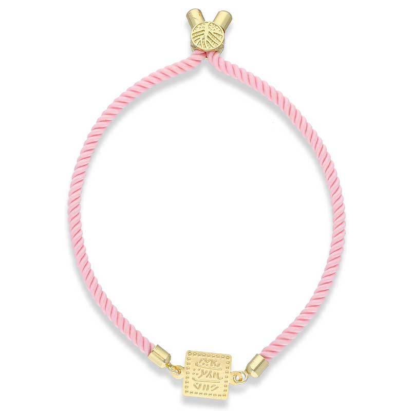 Gold String Bracelet 21KT - FKJBRL21KU6581