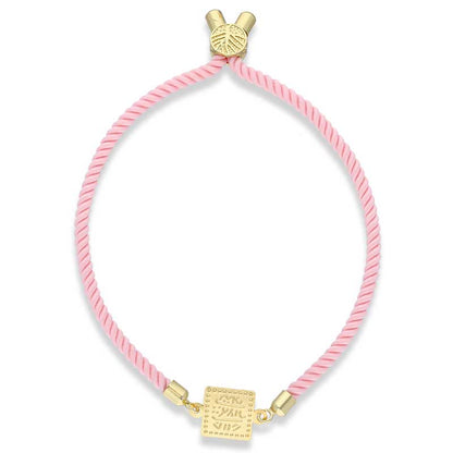 Gold String Bracelet 21KT - FKJBRL21KU6581