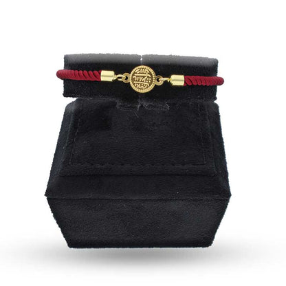 Gold Coin String Bracelet 21KT - FKJBRL21KU6582