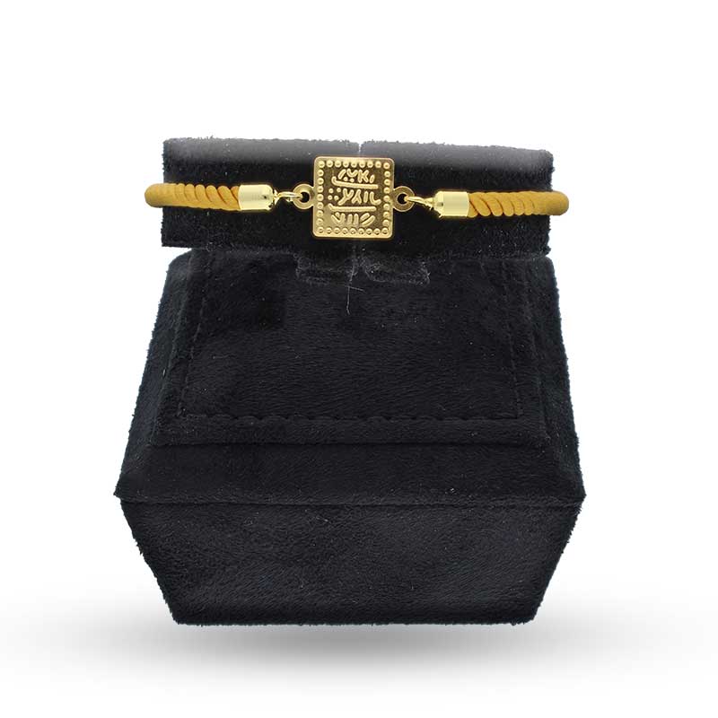 Gold String Bracelet 21KT - FKJBRL21KU6581