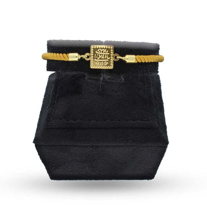 Gold String Bracelet 21KT - FKJBRL21KU6581