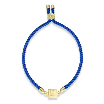 Gold String Bracelet 21KT - FKJBRL21KU6581