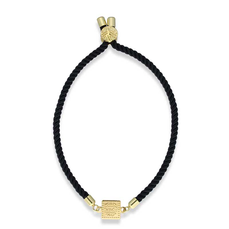 Gold String Bracelet 21KT - FKJBRL21KU6581