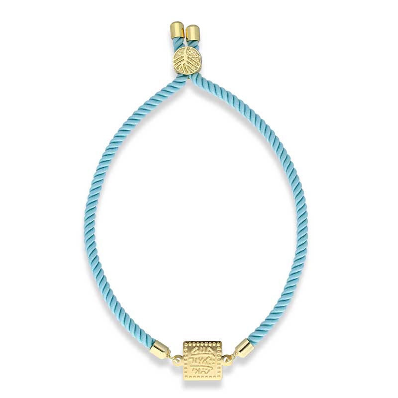 Gold String Bracelet 21KT - FKJBRL21KU6581