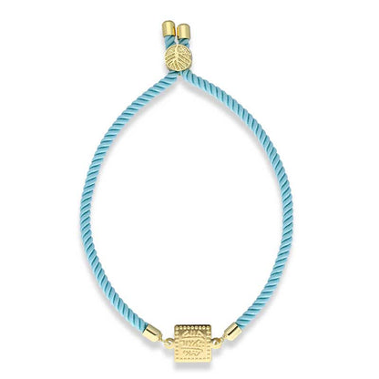 Gold String Bracelet 21KT - FKJBRL21KU6581
