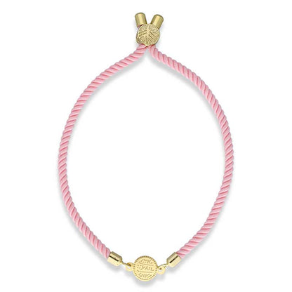 Gold Coin String Bracelet 21KT - FKJBRL21KU6582