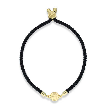 Gold Coin String Bracelet 21KT - FKJBRL21KU6582