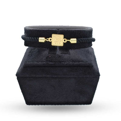 Gold String Bracelet 21KT - FKJBRL21KU6581