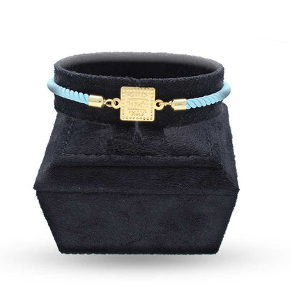 Gold String Bracelet 21KT - FKJBRL21KU6581