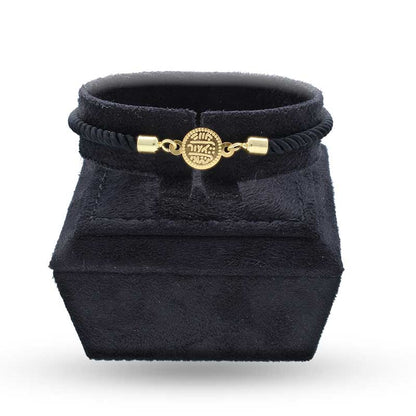 Gold Coin String Bracelet 21KT - FKJBRL21KU6582