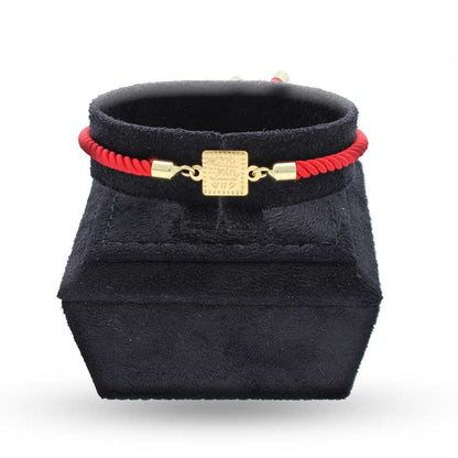 Gold String Bracelet 21KT - FKJBRL21KU6581