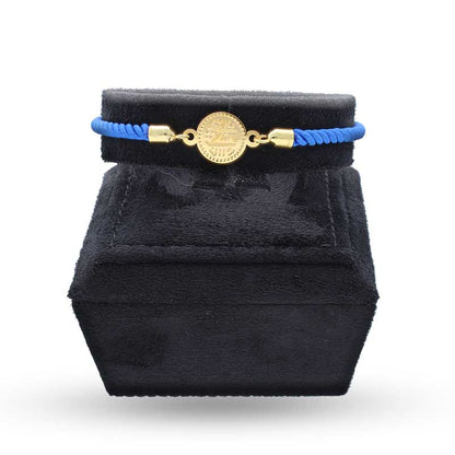 Gold Coin String Bracelet 21KT - FKJBRL21KU6582