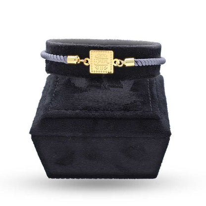 Gold String Bracelet 21KT - FKJBRL21KU6581