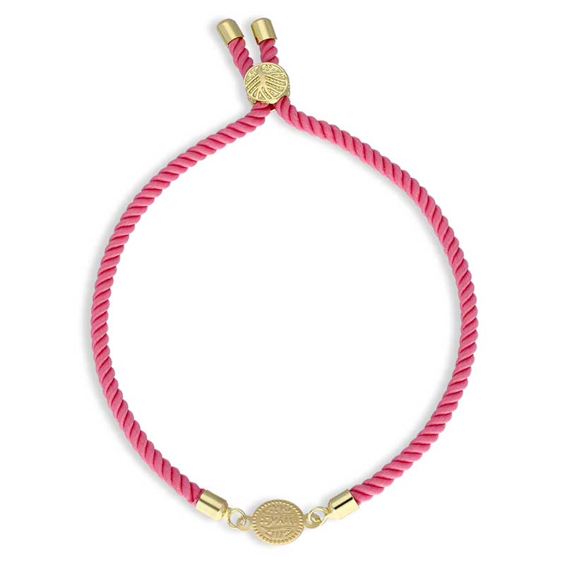 Gold Coin String Bracelet 21KT - FKJBRL21KU6582