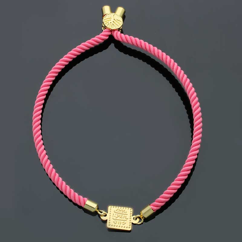 Gold String Bracelet 21KT - FKJBRL21KU6581