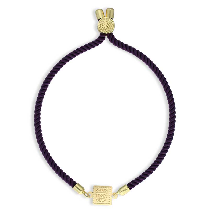 Gold String Bracelet 21KT - FKJBRL21KU6581