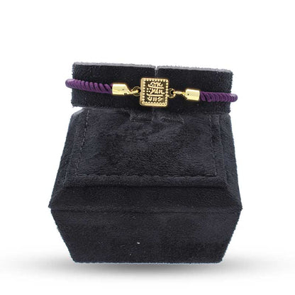 Gold String Bracelet 21KT - FKJBRL21KU6581