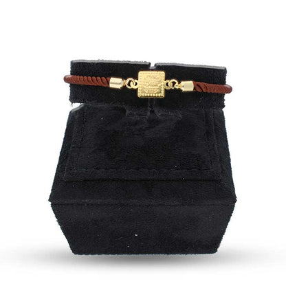 Gold String Bracelet 21KT - FKJBRL21KU6581