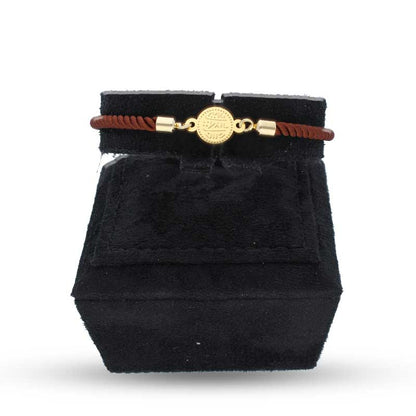Gold Coin String Bracelet 21KT - FKJBRL21KU6582