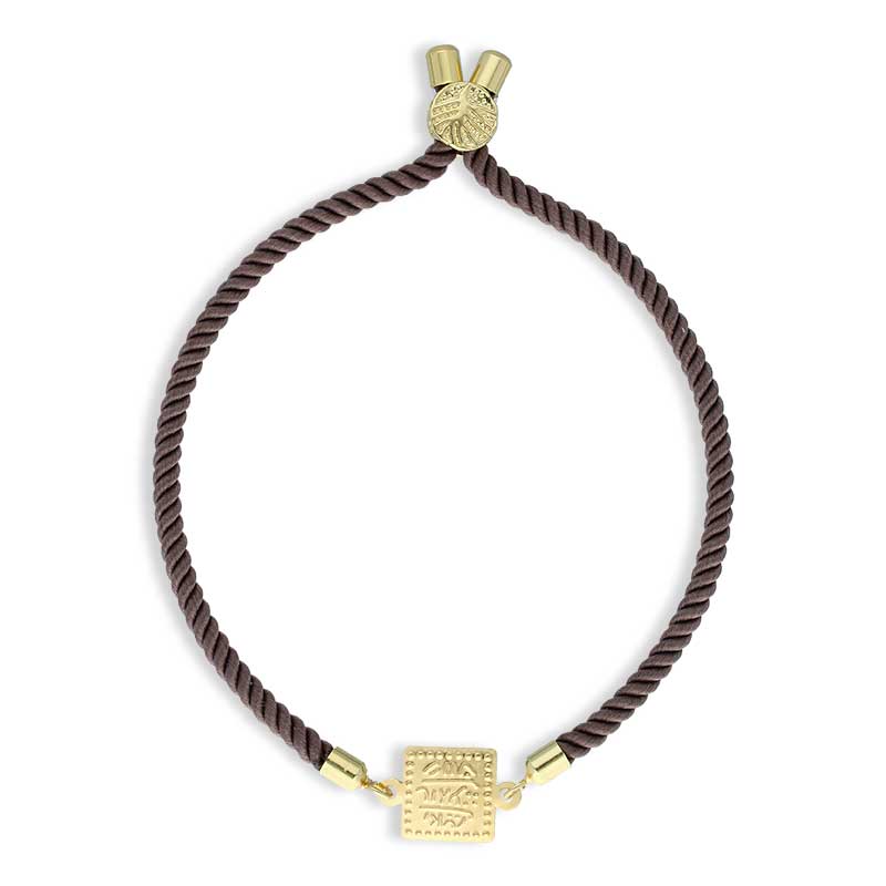 Gold String Bracelet 21KT - FKJBRL21KU6581