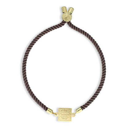 Gold String Bracelet 21KT - FKJBRL21KU6581