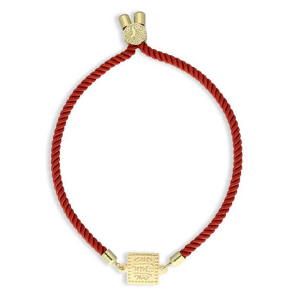 Gold String Bracelet 21KT - FKJBRL21KU6581