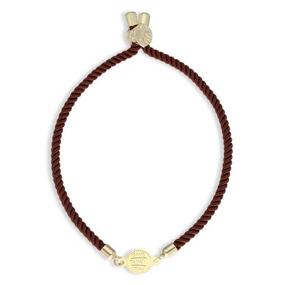 Gold Coin String Bracelet 21KT - FKJBRL21KU6582