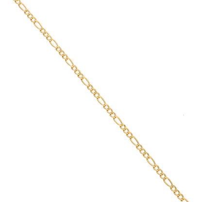 Gold Figaro Bracelet 18KT - FKJBRL18KU6560