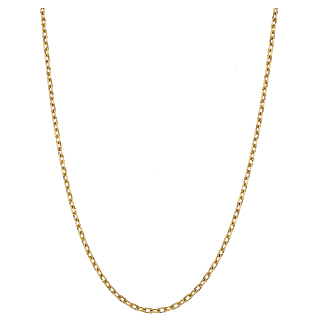 Gold Interlink Chain 18KT - FKJCN18KU6595