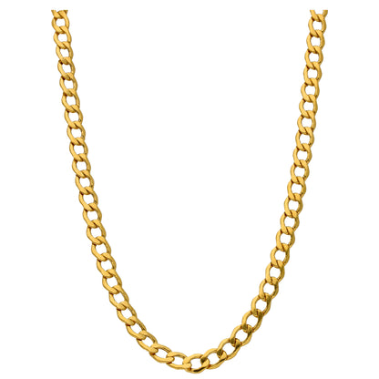 Gold Curb Chain 22KT - FKJCN22KU6627
