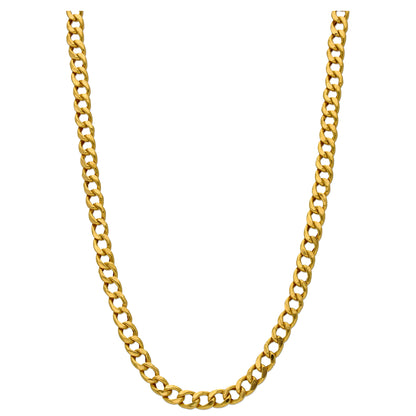 Gold Curb Chain 22KT - FKJCN22KU6631