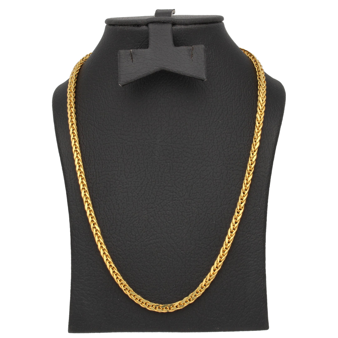 Gold Braided Chain 22KT - FKJCN22KU6623