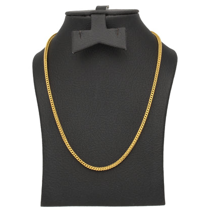 Gold Curb Chain 22KT - FKJCN22KU6625