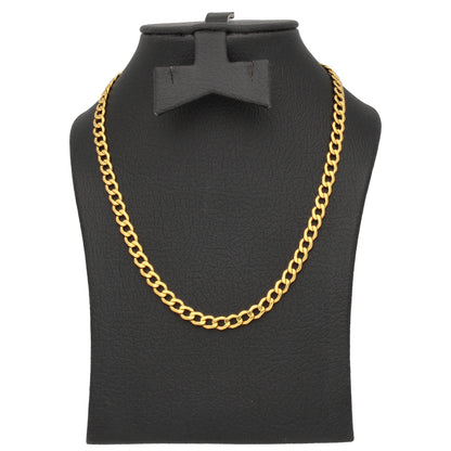 Gold Curb Chain 22KT - FKJCN22KU6627