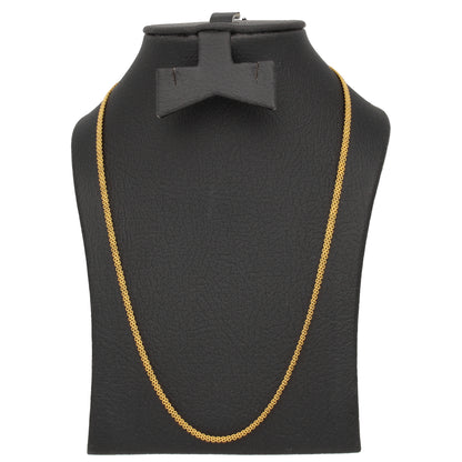 Gold Interlink Chain 22KT - FKJCN22KU6630