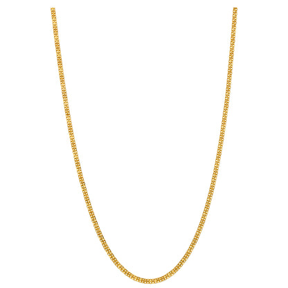 Gold Carpet Chain 22KT - FKJCN22KU6640
