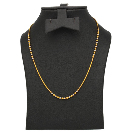 Gold Ball Chain 22KT - FKJCN22KU6641