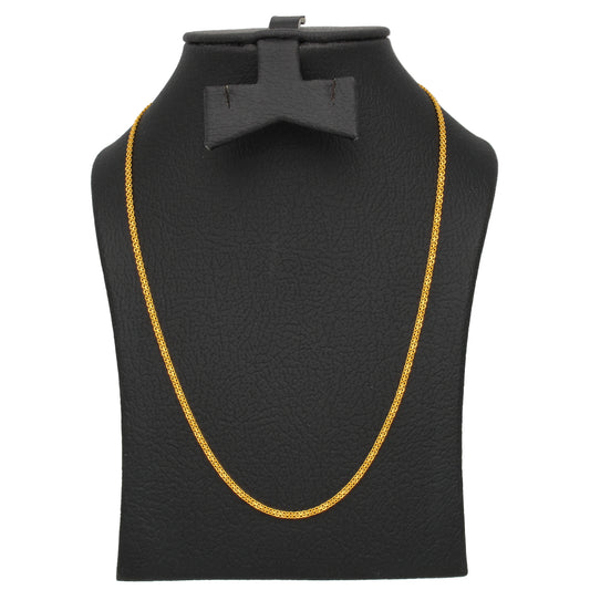 Gold Carpet Chain 22KT - FKJCN22KU6640
